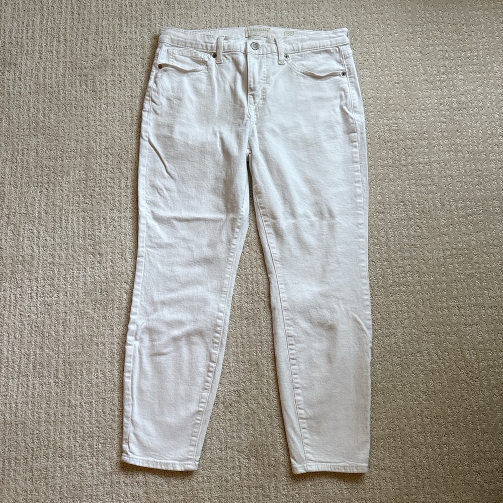 Lucky Brand White Denim Jeans